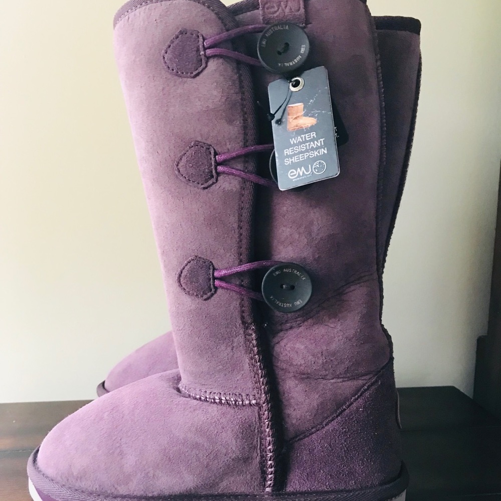💜 Women’s EMU Australia Sheepskin Boots *NEW *
